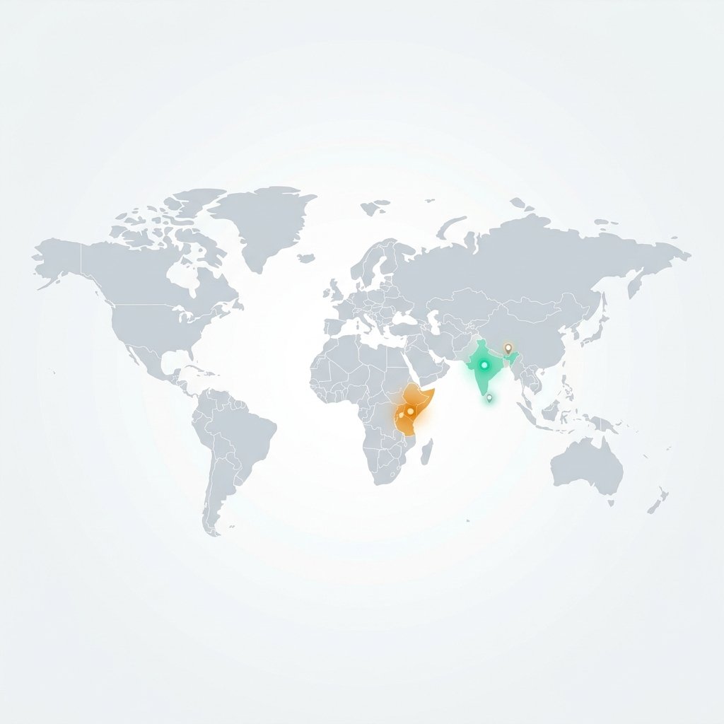 Contemsys Global Market Presence Map
